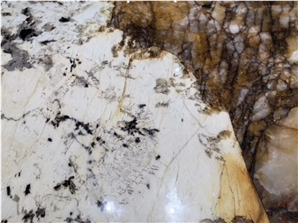 Golden Patagonia Quartzite Cafe Table Tops
