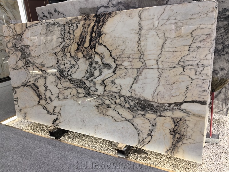 Golden River Marble Slab Tiles