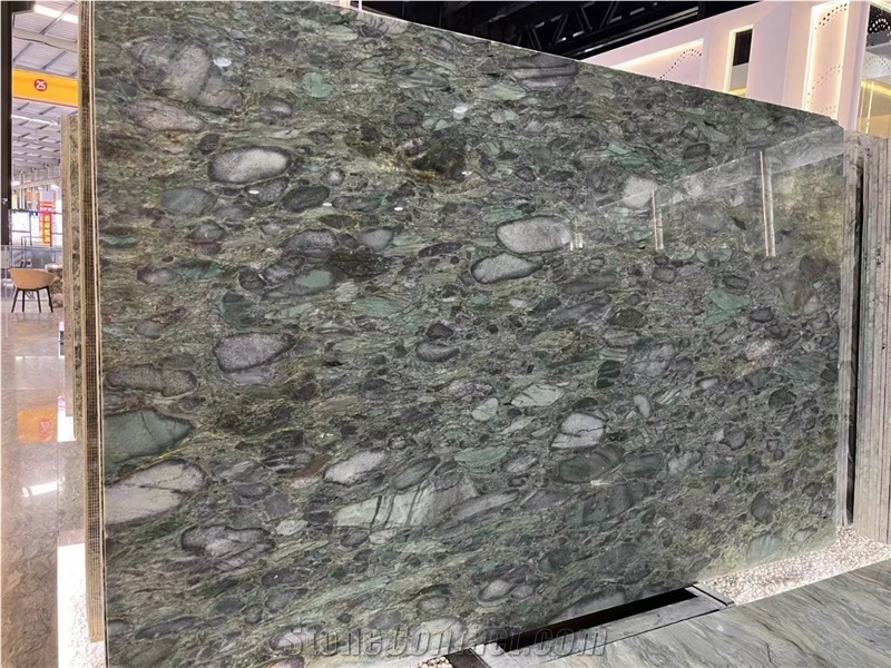 Good Price Twister Green Granite Slabs