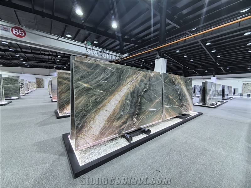 Good Price Twister Green Granite Slabs