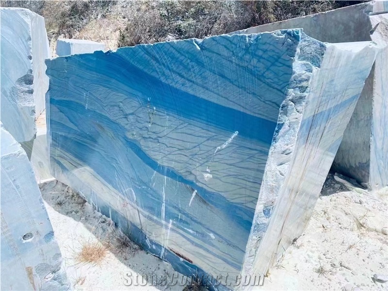 Grand Blue Sky Quartzite Blocks
