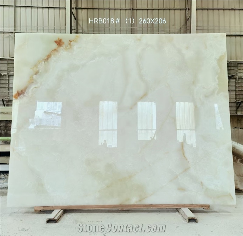 Iran Mahabad White Onyx Slabs