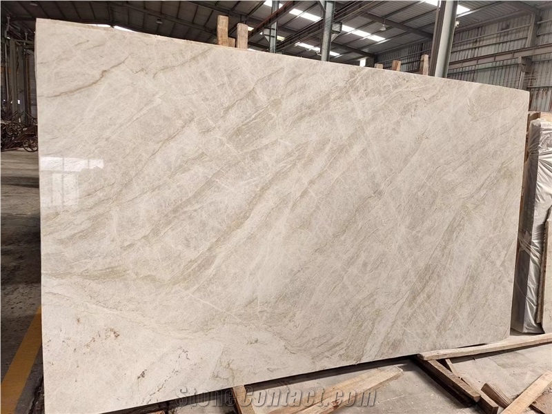 Natural Polished Taj Mahal Quartzite Slabs