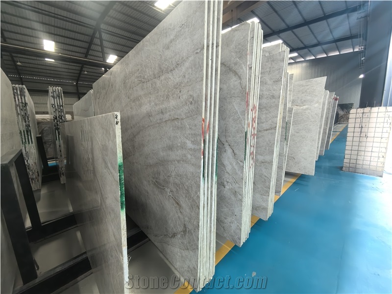 Natural Polished Taj Mahal Quartzite Slabs