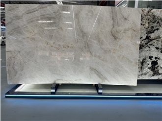 Natural Polished Taj Mahal Quartzite Slabs