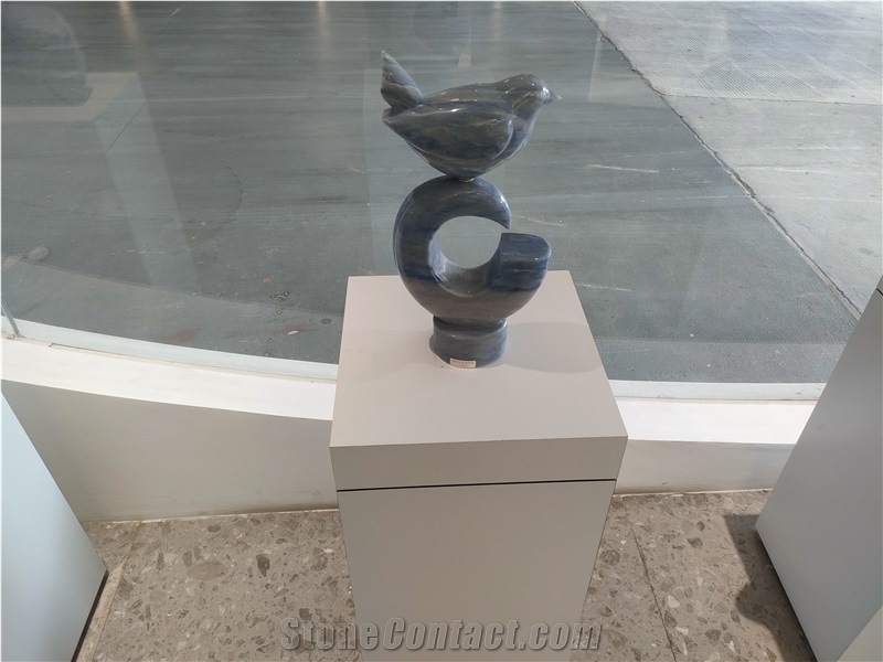 Natural Stone Bird Handicraft