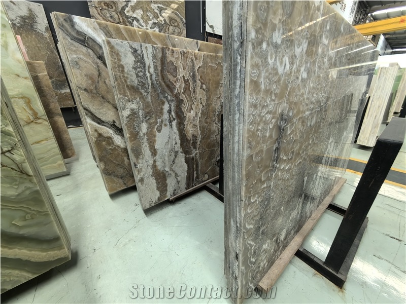 Purple Violet Onyx Slabs