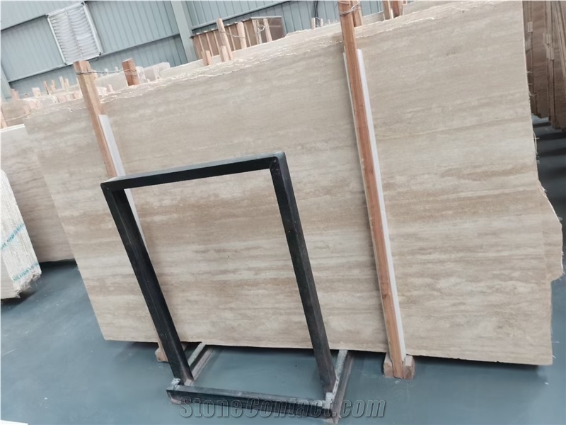 Roman Classico Light Travertine Slabs