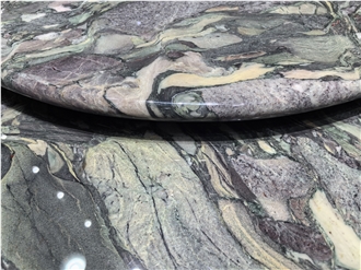 Season Green Quartzite Round Table Tops