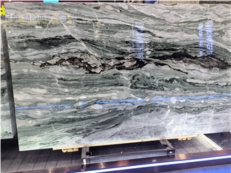 Silk Green Marble Slab Tiles