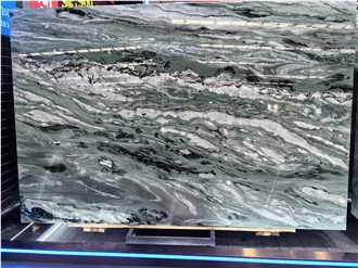 Silk Green Marble Slab Tiles