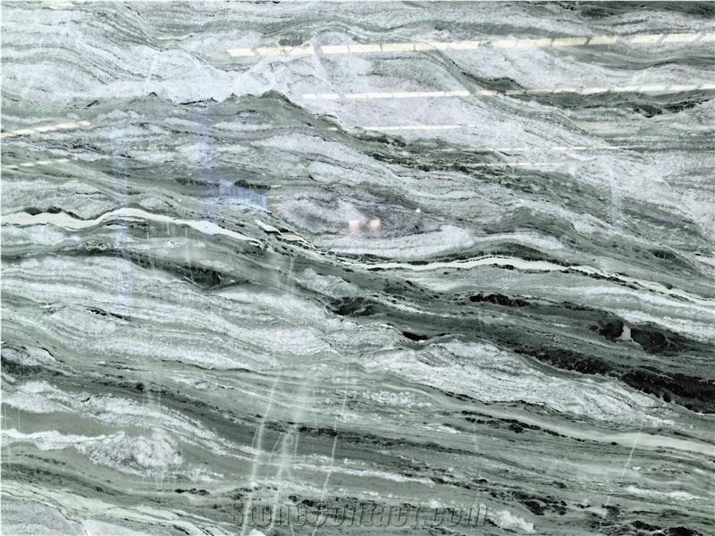 Silk Green Marble Slab Tiles