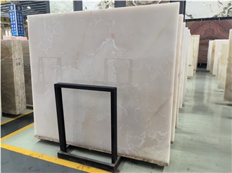 Snow White Onyx Slabs