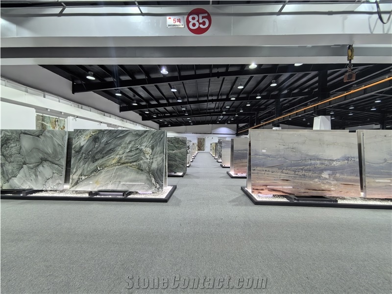 Turkey Galaxy Gray Marble Slab Tiles