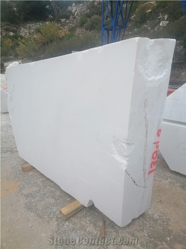 Thassos Snow White Marble Blocks