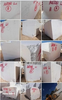Thassoss Snow White Marble Blocks