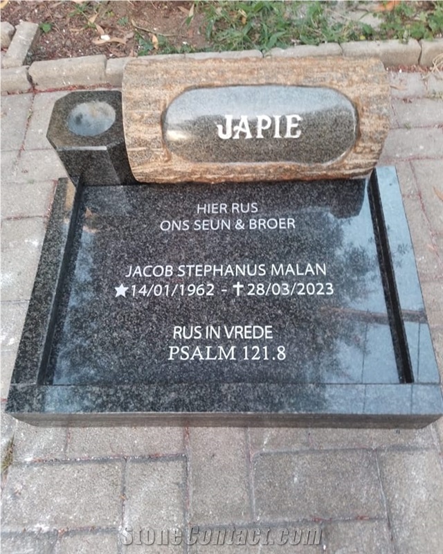Granite Ash Urn, Vase, Memorial Accessories