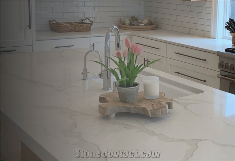 Calacatta Gold Engineered Quartz Slabs