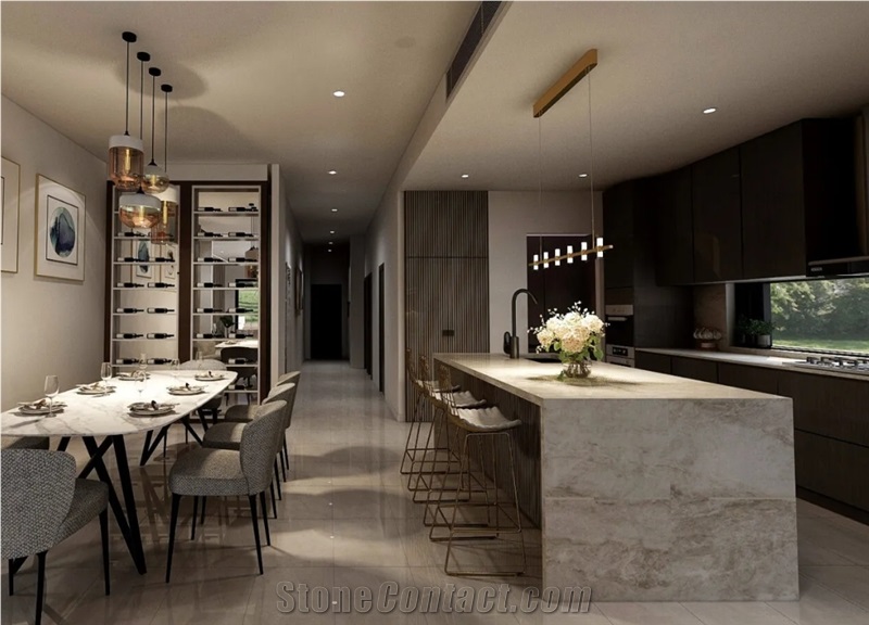 Arga Dekton Sintered Stone Kitchen Countertops