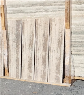 Beige Travertino Classico Honed Tiles