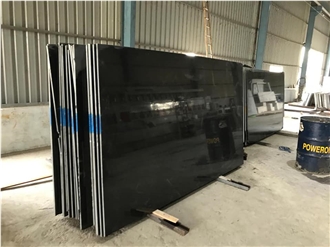 Black Galaxy Granite Slabs