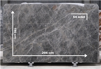 Hermes Grey Marble Slabs Tiles