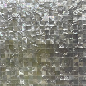 Decorative Wall Tiles Natural Mother Of Pearl Shell Mosaic Tiles