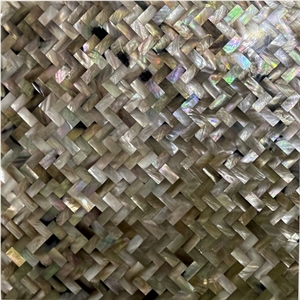 Decorative Wall Tiles Natural Mother Of Pearl Shell Mosaic Tiles
