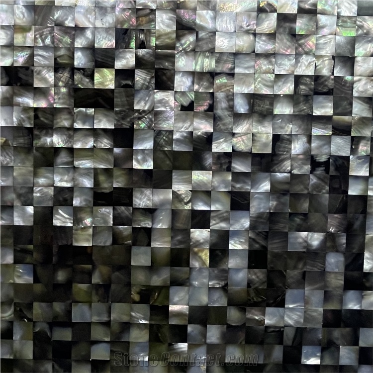 Decorative Wall Tiles Natural Mother Of Pearl Shell Mosaic Tiles