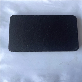 Black Slate Stone Cheese Board Plate  Kitchen Accessories