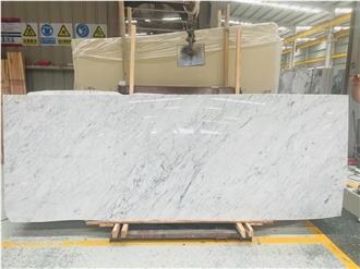 China Snow White Marble - Eastern White Marble Slabs