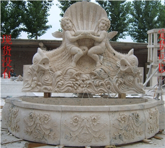 Factory Hot Sale Outdoor Fountain With Lion Sculpture