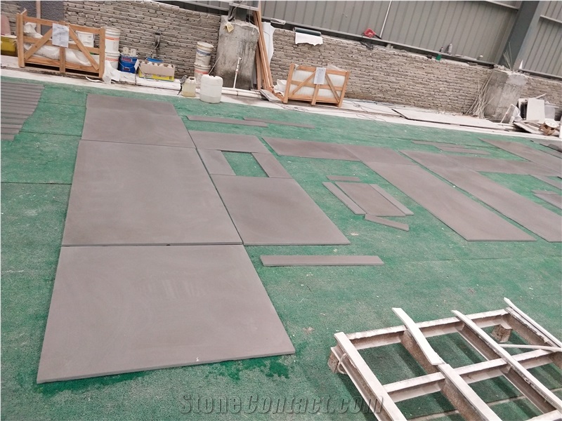 Factory Price Flooring Design Apple Grey Sandstone Tiles