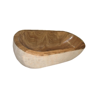 Freestanding Natural Carrara White Marble Hotel Bathtub