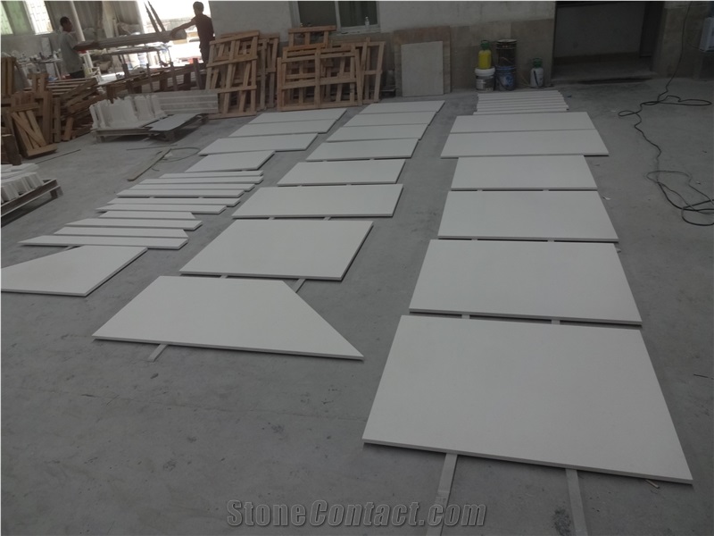 Outdoor Turkey Cream White Limestone Slabs And Tiles