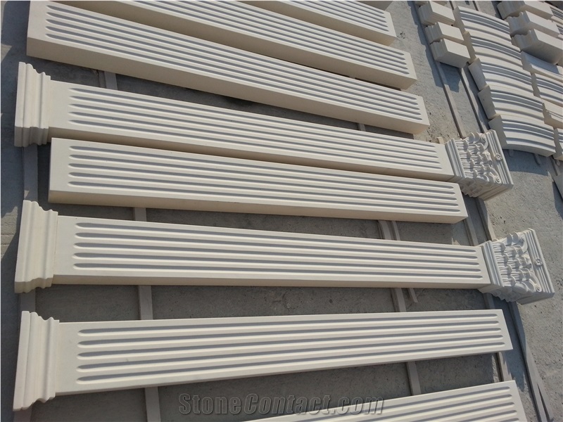 Outdoor Turkey Cream White Limestone Slabs And Tiles