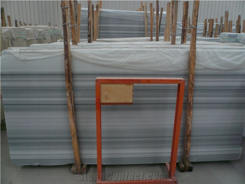 Polished Straight Veins Marmara Equator Marble Slab Prices