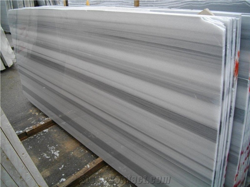 Polished Straight Veins Marmara Equator Marble Slab Prices