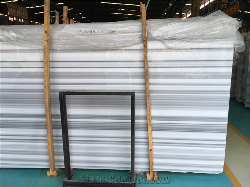 Polished Straight Veins Marmara Equator Marble Slab Prices