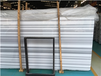 Polished Straight Veins Marmara Equator Marble Slab Prices