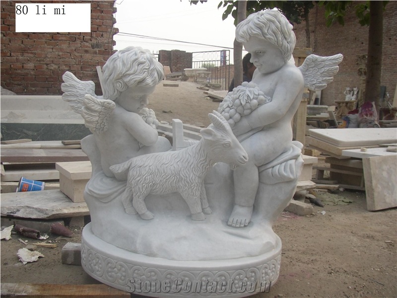 Popular Design Boy  Marble Sculpture