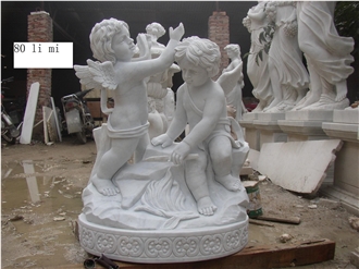 Popular Design Boy  Marble Sculpture