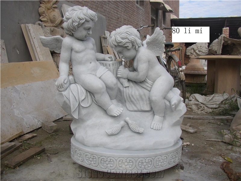 Popular Design Boy  Marble Sculpture