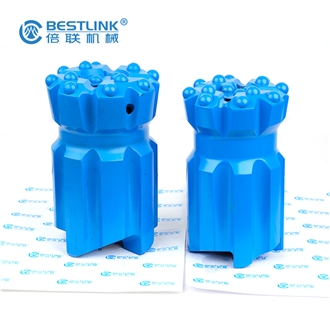 T51 Top Hammer Rock Drillling Thread Button Bit With Carbide