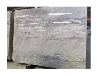 Bruce Grey Marble Polished Big Slab For Flooring Wall  Tiles