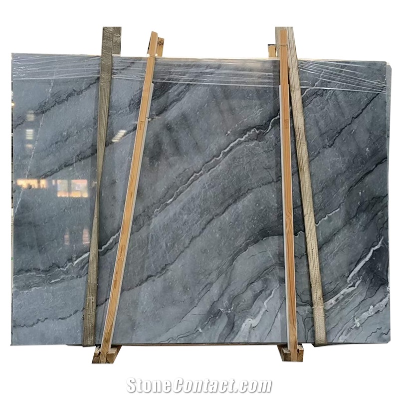 Bruce Grey Marble Slab & Tiles For Flooring