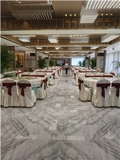 Bruce Grey Marble Slab & Tiles For Flooring
