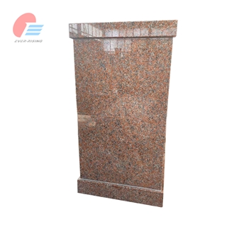 Maple Red Granite 48 Niche Double Sided Columbarium