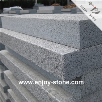 G654 Flamed Sesame Grey Granite Tiles For Flooring