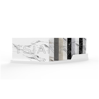 Metal Table Top Displays Stone Samples